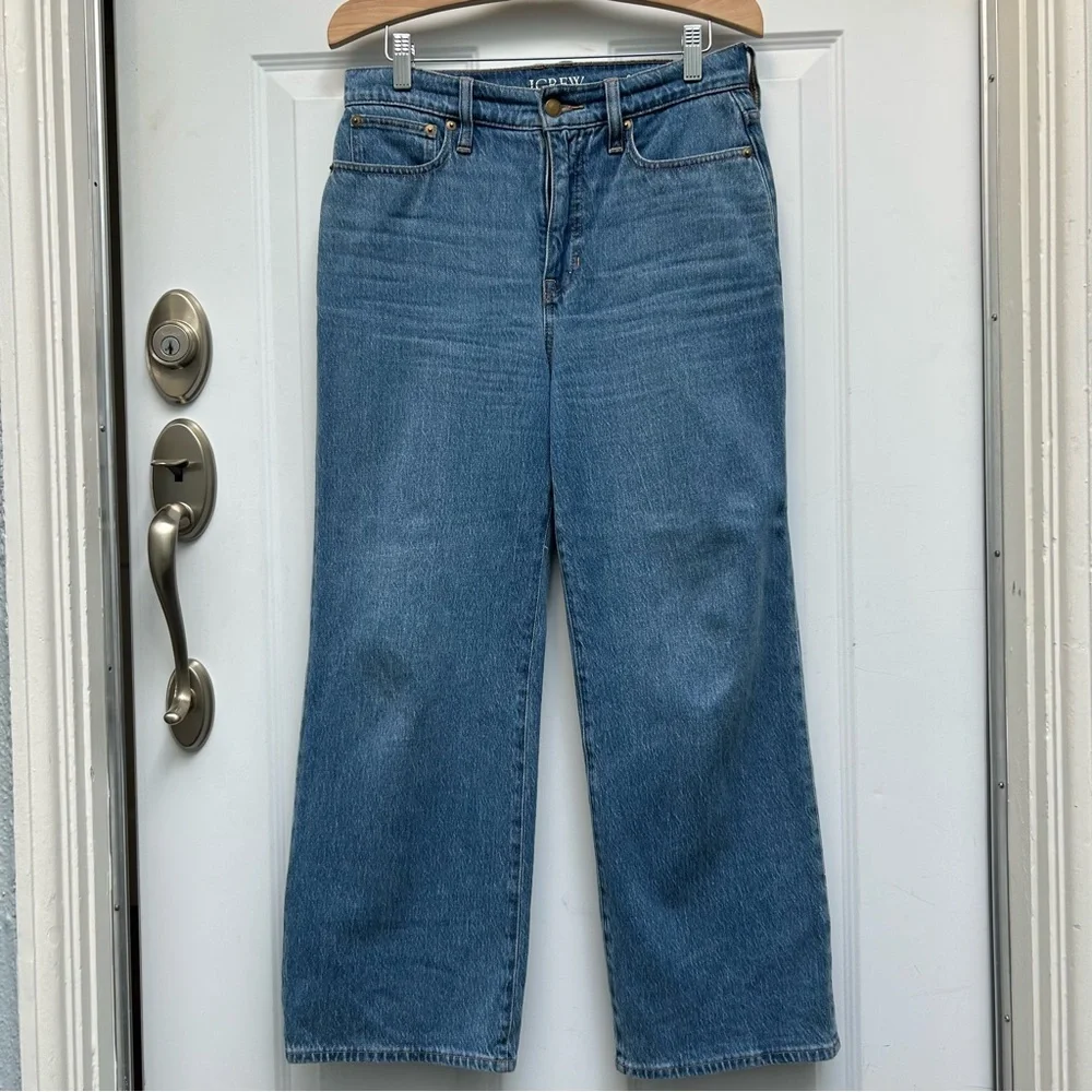 J. Crew Slim Wide leg crop jeans - Picture 3 of 11